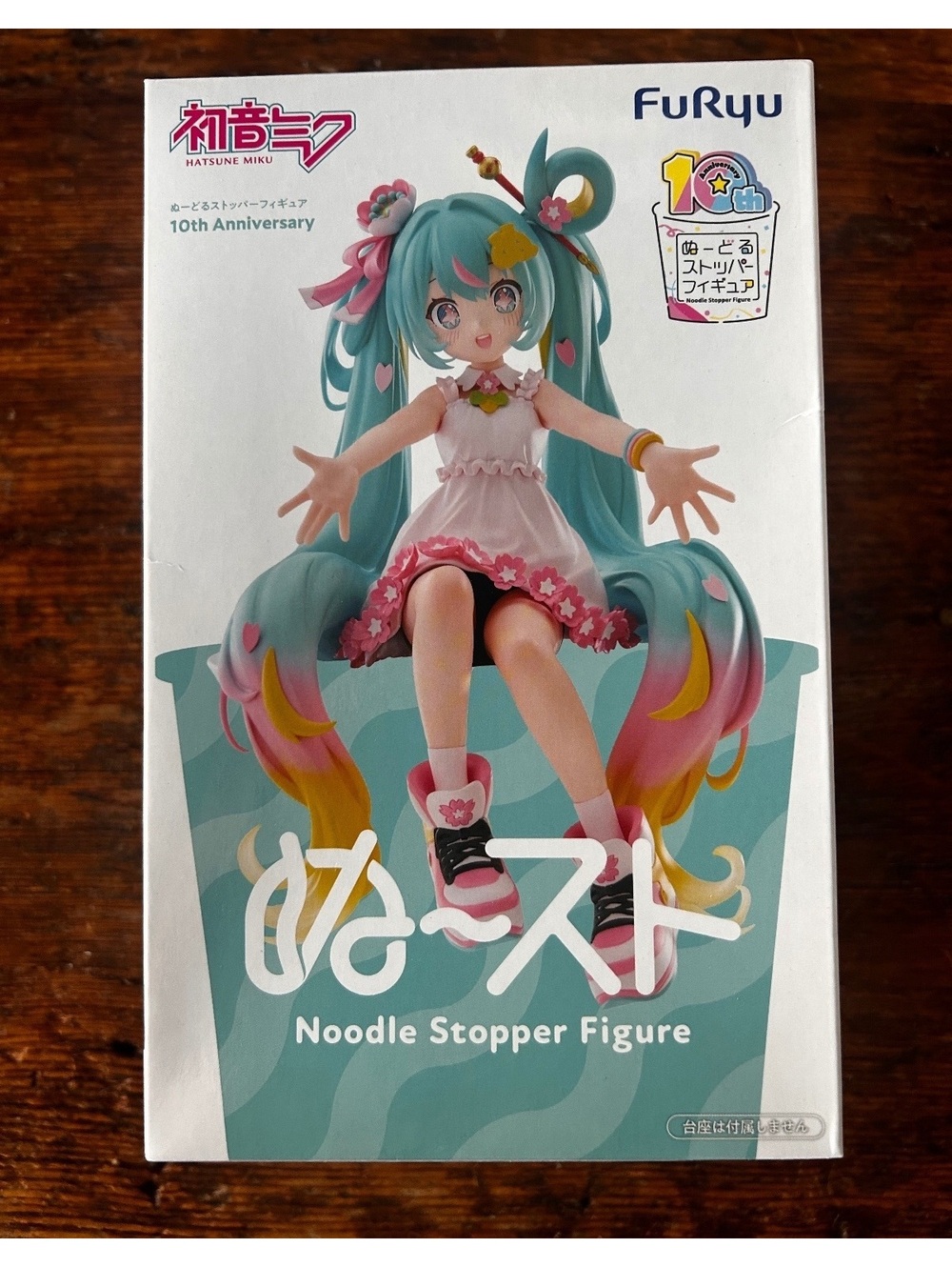 FuRyu Hatsune Miku 10th Anniversary Noodle Stopper Figure